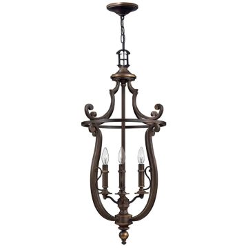 Hinkley LED Hanglamp Plymouth | 4X E14 Max 60W | Dimbaar | Olde Bronze