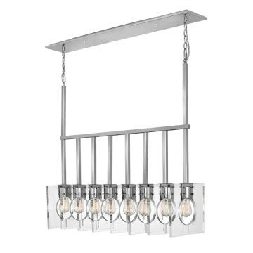 Lisa McDennon by Hinkley LED Hanglamp Ludlow | 8X E27 Max 60W | Dimbaar | Polished Nickel