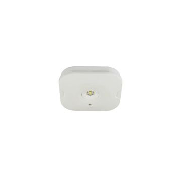 MacBright LED Noodverlichtingsarmatuur | 2W 4000K 130lm | IP20 Plafondopbouw | Mars