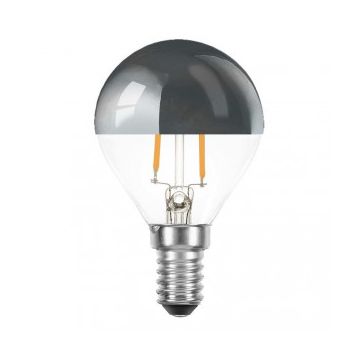 VNL E14 Led Kopspiegellamp | 2W=20W 2200K | Zilver 822 