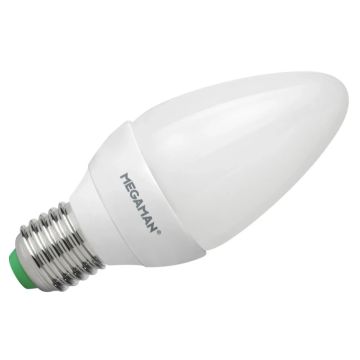 10x Megaman E27 LED Kaarslamp | 5W 2800K 220V/240V | 828 Dimbaar | MM03611