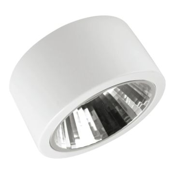 Megaman LED Opbouwarmatuur Ø132mm | 1X GX53 Max 9W  | IP20 Wit | MM76502