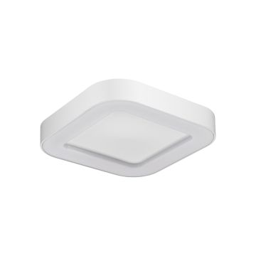 Sylvania 0047934 Start eco Surface Wall Square IP54 ST E SRF WALL S IP54 830 WH START eco Surface Wall Square IP54 880lm 830 WHT