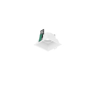 Sylvania 0005315 Ludospot 50 Housings LUDOSPOT 50 H S 85 T WHT LUDOSPOT 50 HOUSING SQUARE DECO 85 TILT WHT