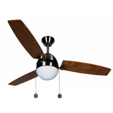 Beacon Boreas Indoor Plafondventilator 122cm Geborsteld Chroom