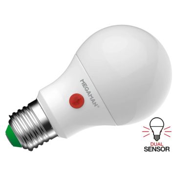 10x Megaman E27 LED Schemerschakelaar Lamp | 4.9W 2700K 220V/240V | 827 | MM07263