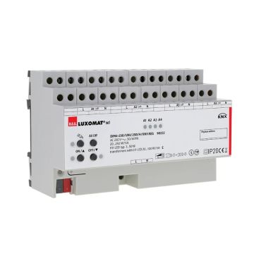 BEG Luxomat KNX Dimactor Bussysteem | Module voor DIN-rail DIM DIN-rail montage grijs IP20 KNX 4Kanaal