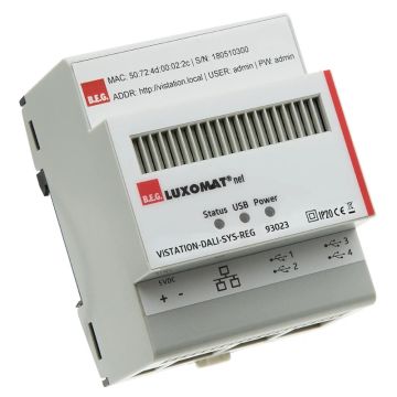 BEG Luxomat Meld-/bediening Bussysteem | Toebehoren ViSTATION-DALI-SYS-REG grijs
