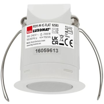 BEG PIR Aanwezigheidsmelder | Plafond IP20 9m Wit | 92583