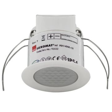 BEG Luxomat Bewegingsmelder | Aanwezigheidsmelder FLAT-ST 360° IB wit IP54 KNX Secure 9m