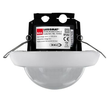 BEG Luxomat Bewegingsmelder | Aanwezigheidsmelder 1C 360° IB wit IP20 DALI 24m 1Kanaal