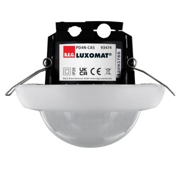 BEG PIR Aanwezigheidsmelder | Plafond IP20 24m Wit | 93474
