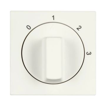 Ion Industries Centraalplaat | met Draaiknop 3-standenschakelaar met Nulstand V1/J1 Ma | IP20