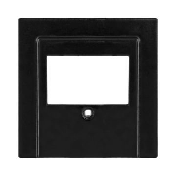 Ion Industries Centraalplaat | Oplader Charger USB A + USB C TAE V1/J1 Mat Zwart | IP20