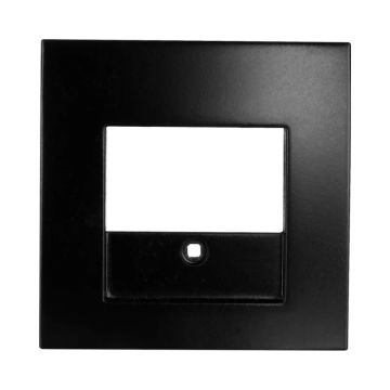 Ion Industries Centraalplaat | Oplader Charger USB A + USB C TAE E1 Mat Zwart | IP20