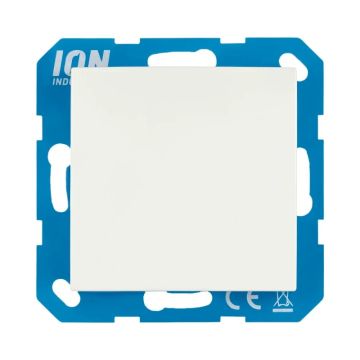 Ion Industries Blindplaat | V1/J1 Alpin Wit | IP20