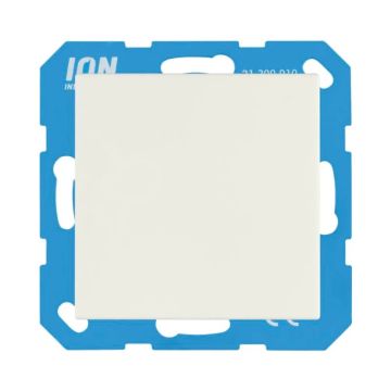 Ion Industries Blindplaat | V1/J1 Mat Alpin Wit | IP20