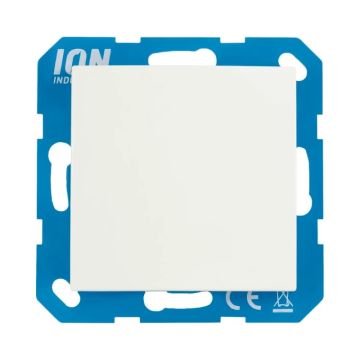 Ion Industries Blindplaat | E1 Alpin Wit | IP20