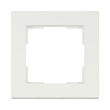Ion Industries Afdekraam | 1-voudig V1 Mat Alpin Wit | IP20