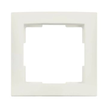 Ion Industries Afdekraam | 1-voudig E1 Mat Alpin Wit | IP20