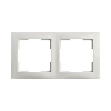 Ion Industries Afdekraam | 2-voudig E1 Alpin Wit | IP20