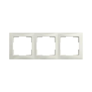 Ion Industries Afdekraam | 3-voudig E1 Alpin Wit | IP20