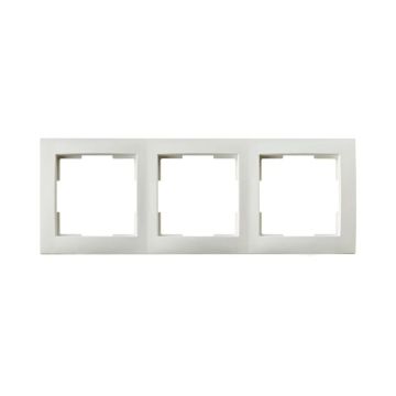 Ion Industries Afdekraam | 3-voudig E1 Mat Alpin Wit | IP20