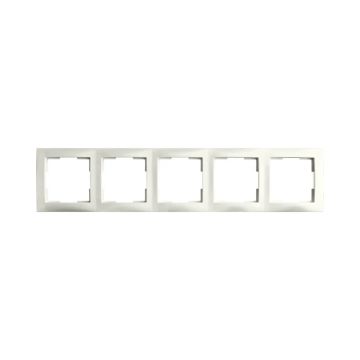 Ion Industries Afdekraam | 5-voudig E1 Alpin Wit | IP20