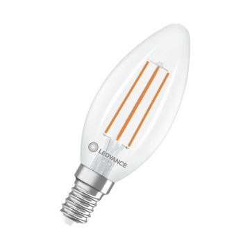10x Ledvance E14 LED Kaarslamp | 3.8W 2700K 220V/240V 827 806Lm | 330° Ø35mm