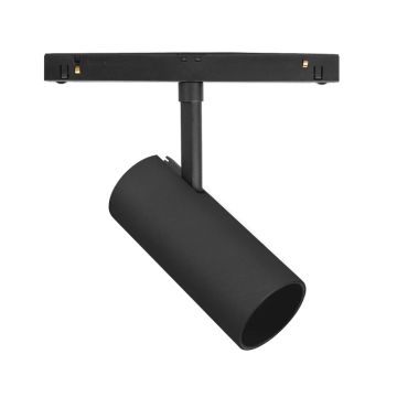 Powergear Rail Spot | 48V Track Sottile Ø50x120mm (Ø54) 15W 24º Black/White | IN42099324W2