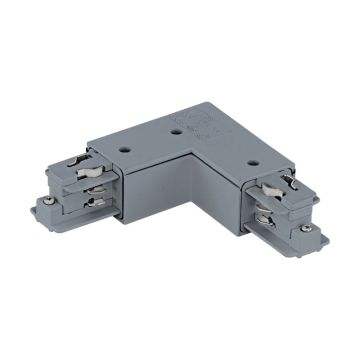Eglo 3-Fase Rail | Hoekverbinding 90° buitenzijde grijs