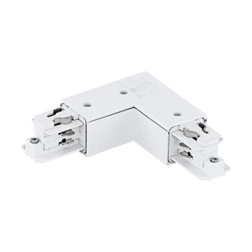 Eglo 3-Fase Rail | Hoekverbinding 90° buitenzijde wit