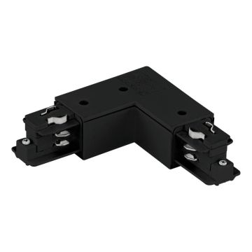 Eglo 3-Fase Rail | Hoekverbinding 90° binnenzijde zwart