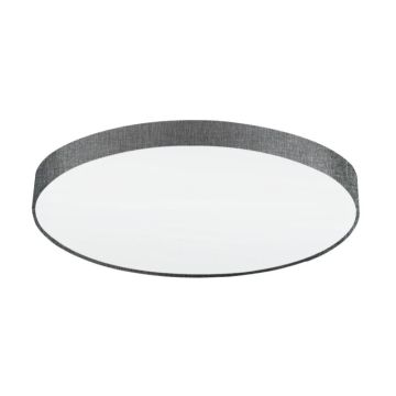 Eglo Plafond/wandlamp | PASTERI PRO | BIG | 7xE27 Ø980 linnen grijs 175W IP20