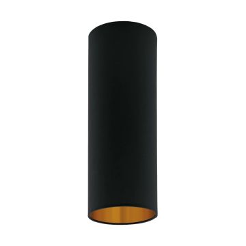 EGLO Onderdeel | Lampenkap 'PASTERI PRO' Ø150 H400 zwart/koper