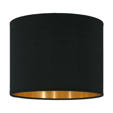 EGLO Onderdeel | Lampenkap 'PASTERI PRO' Ø300 H280 zwart/goud