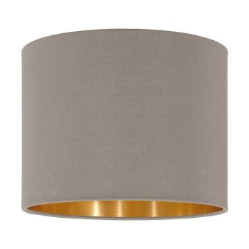 EGLO Onderdeel | Lampenkap 'PASTERI PRO' Ø300 H280 taupe/goud