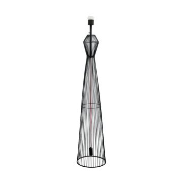 Eglo Vloerlamp E27 | VALSENO PRO | zwart 60W