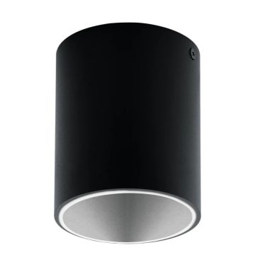 Eglo Plafondlamp | POLASSO PRO | LED 3000K Ø100 zwart-wit 3.3W IP20