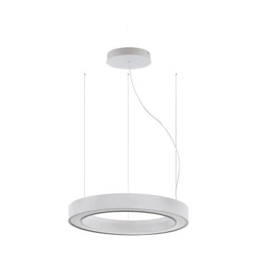 Eglo Hanglamp | PASTRENGO 2 | LED 43W 4000K Ø700 verticaal zilvergrijs