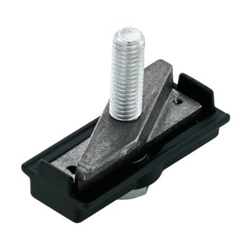 Eglo 1-Fase Rail | Mechanische adapter zwart