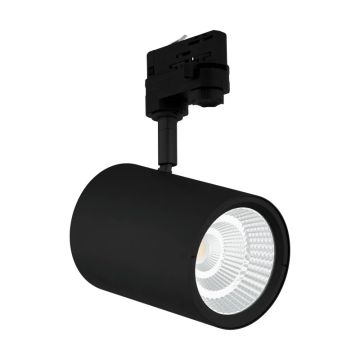 Eglo 3-Fase Rail | Trackspot | VILLANOVA-2 | LED 18W 20° 3000K zwart