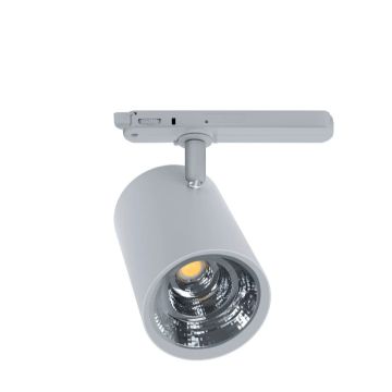 Eglo 3-Fase Rail | DALI Trackspot | VILLANOVA-2 | LED 23W 20° 3000K zilvergrijs
