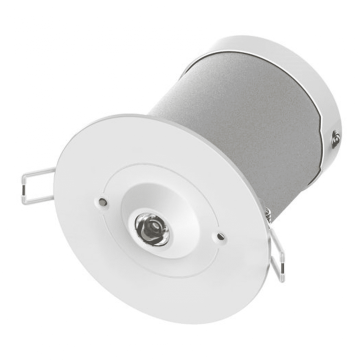 VNL Noodverlichting 2Watt Inbouwspot Met Focus Straal Lens 219 