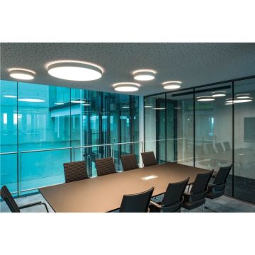 SLV LED Plafond- Wandlamp | 37W 3000K/4000K 4470lm 830/840 | IP20 DALI Dimbaar Wit | MEDO