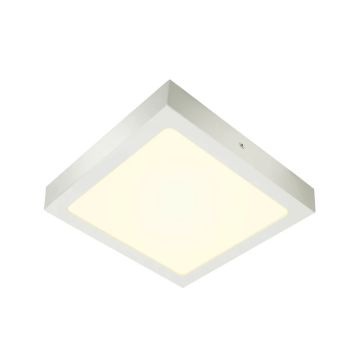 SLV LED Plafond- Wandlamp | 15W 4000K 1240lm 940 | IP20 Dimbaar Wit | SENSER