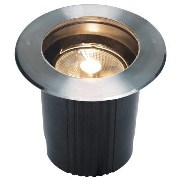 SLV LED Grondspot Ø215mm | 1X GU10 Max 75W Dimbaar IP67 | DASAR