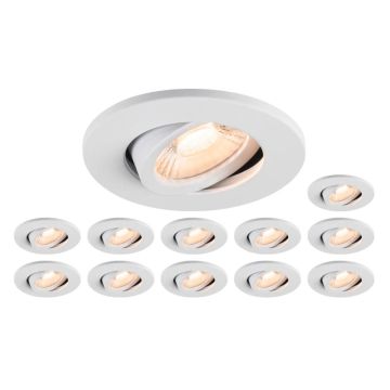 SLV LED Inbouwarmatuur Ø68mm | 8W 2700K/3000K IP20 | Dimbaar | UNIVERSAL DOWNLIGHT