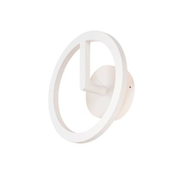 SLV LED Wandlamp | 10W 3000K 950lm 830 | IP65 Dimbaar Wit | RING