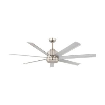 Plafondventilator Eglo Azar 60 | 152.4cm | Indoor | aluminium-geborsteld, nikkel-mat